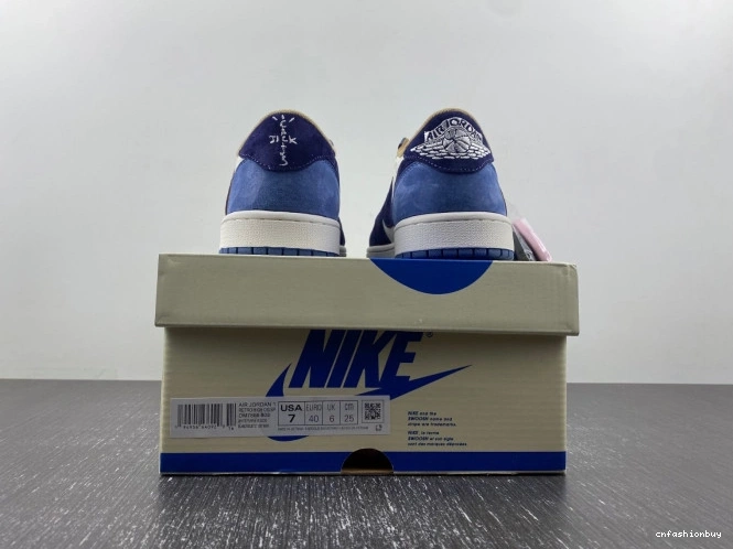 TRAVIS SCOTT JORDAN 1 DM7866-808 CUSTOM AIR X 0806